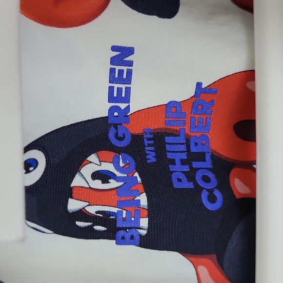 Adidas x Philip Colbert "Save The Lobster" Button Down Shirt Size XS - Picture 5 of 9